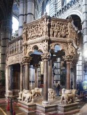 Pisano Pulpit in Siena Duomo